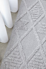 Astrid Liya Silver Texture Rug