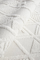 Astrid Liya Off-White Texture Rug