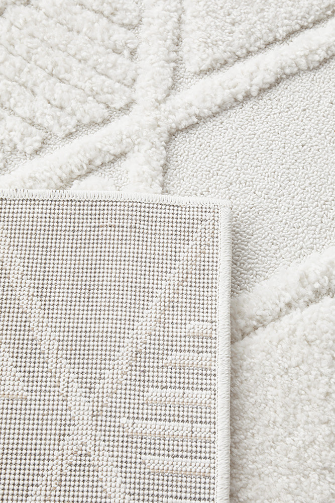 Astrid Liya Off-White Texture Rug