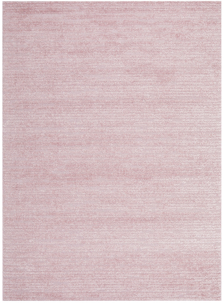 Astrid Zuri Pink Texture Rug