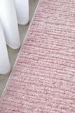 Astrid Zuri Pink Texture Rug