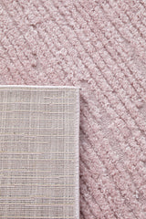 Astrid Zuri Pink Texture Rug