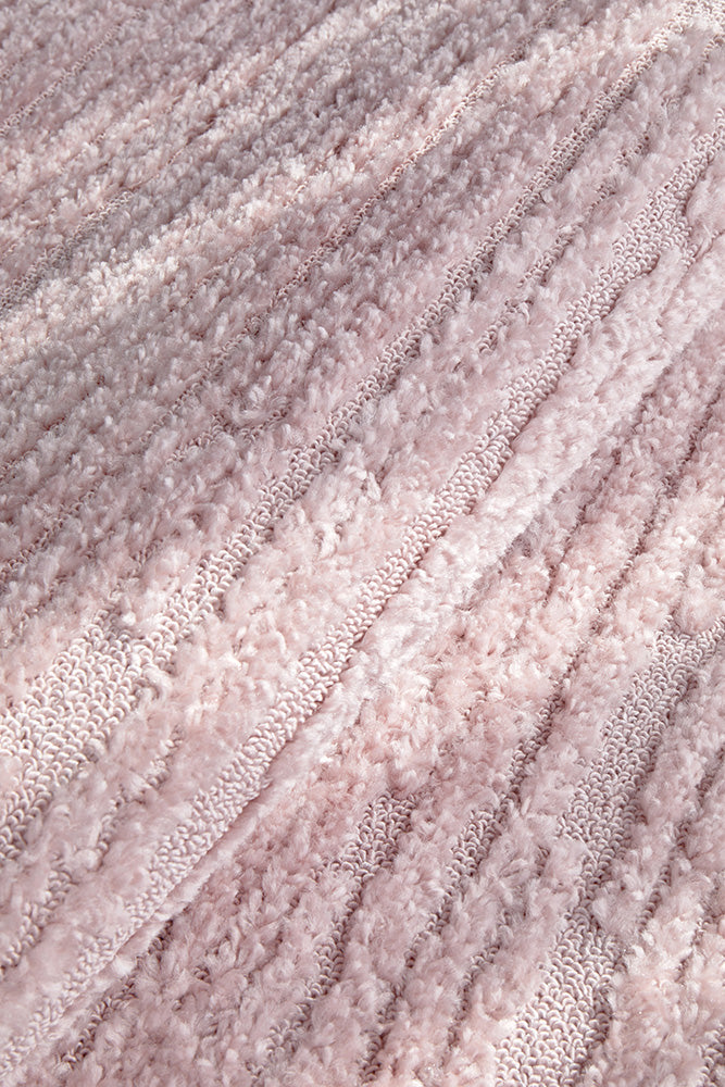 Astrid Zuri Pink Texture Rug