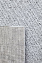 Astrid Zuri Silver Texture Rug