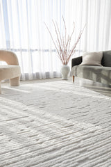 Astrid Zuri Off-White Texture Rug