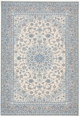 Kashan Sophia Ivory Wool Rug