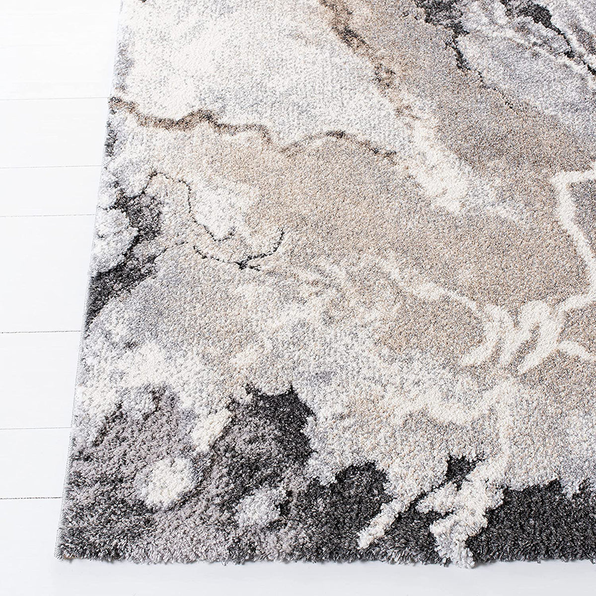 Opal Natural Swirled Rug