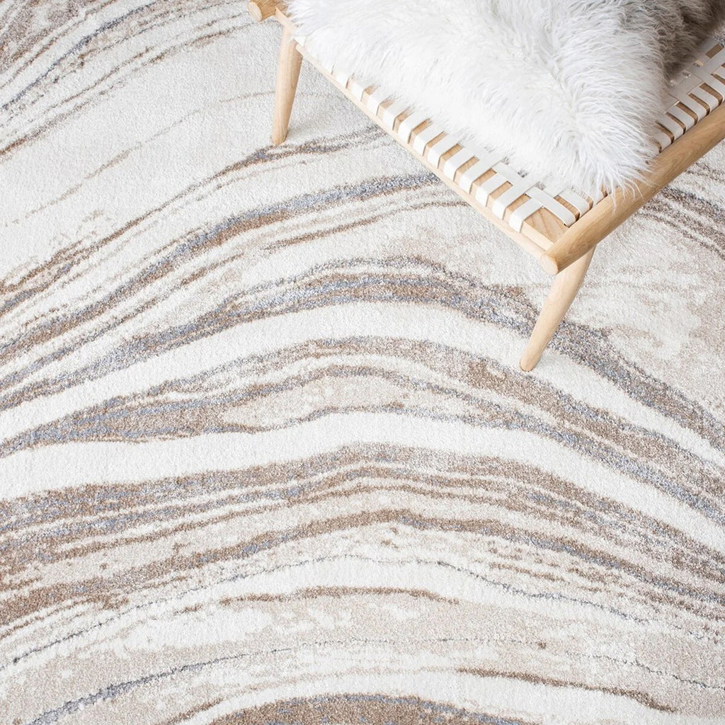 Opal Ivory Marbled Rug – Lost Design Society