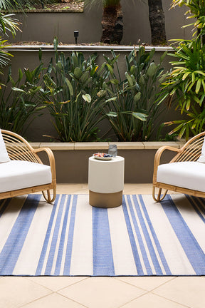 Nordic Stripe Indoor Outdoor Rug - Lost Design Society