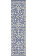 Mediterranean Scroll Indoor Outdoor Rug