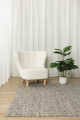 Ovation Basalt Pebble Textured Wool Rug