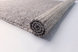Ovation Basalt Pebble Textured Wool Rug
