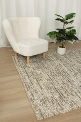 Ovation Natural Pebble Textured Wool Rug