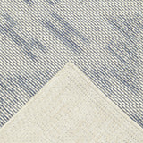 Aztec Cream Blue Indoor Outdoor Washable Rug