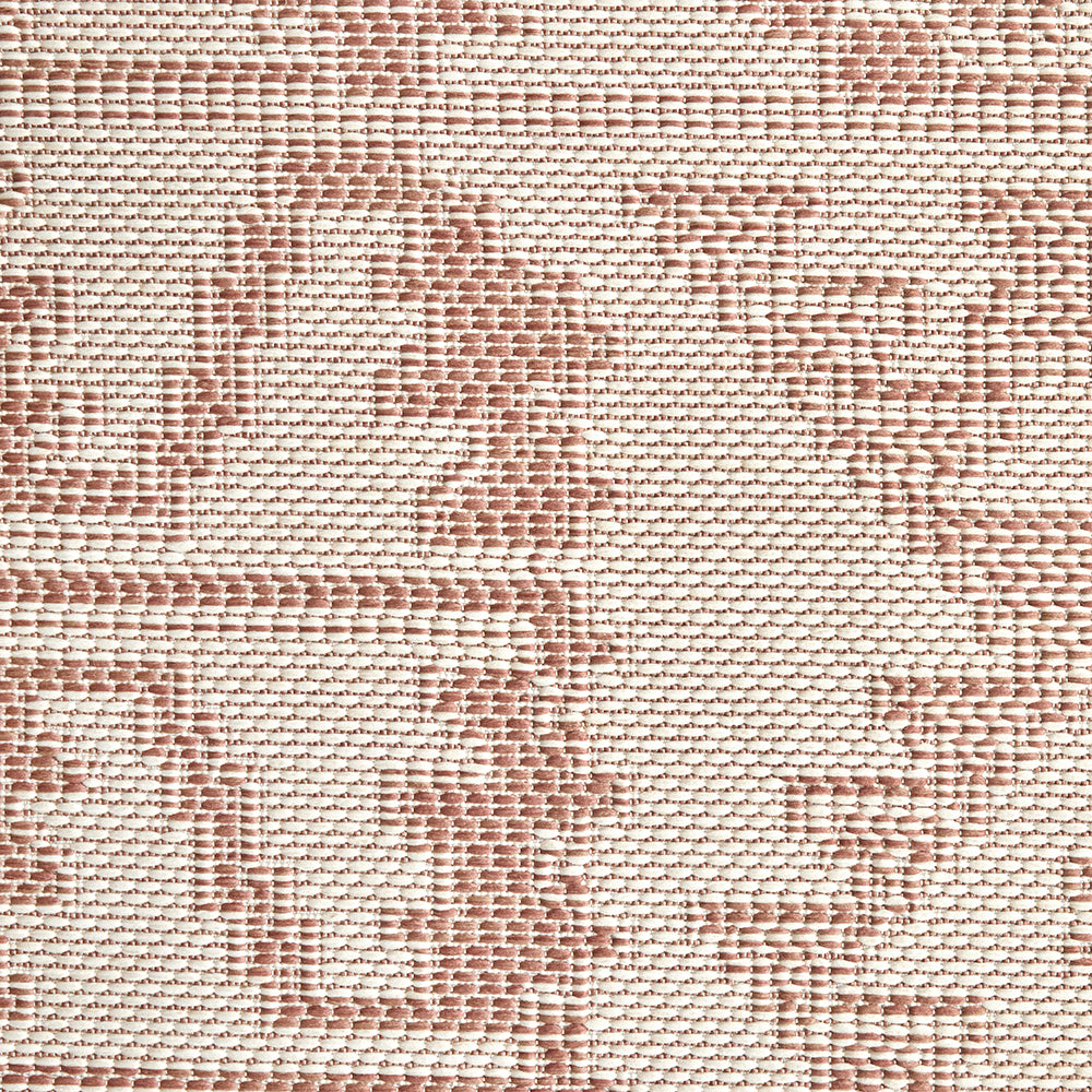 Aztec Cream Coral Indoor Outdoor Washable Rug