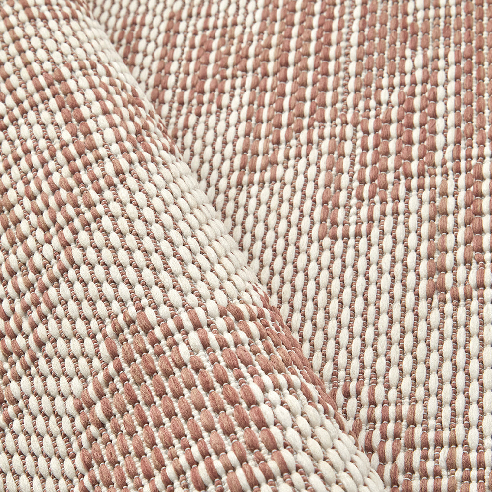 Aztec Cream Coral Indoor Outdoor Washable Rug
