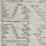 Aztec Cream Grey Indoor Outdoor Washable Rug