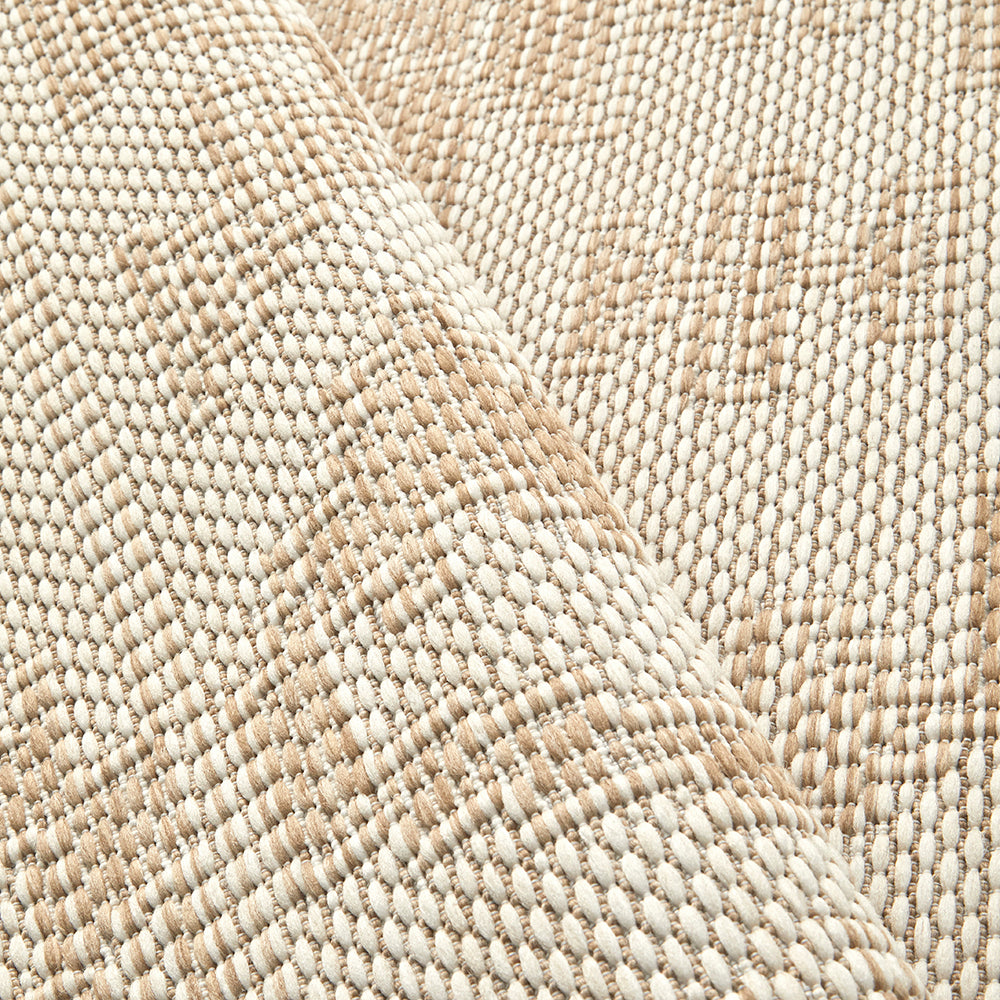 Aztec Natural Cream Indoor Outdoor Washable Rug