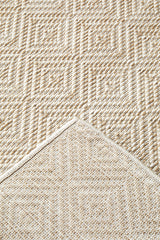 Diamond Trellis Natural Indoor Outdoor Rug