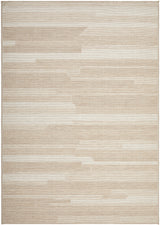 Linear Natural Indoor Outdoor Rug