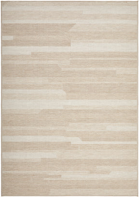 Linear Natural Indoor Outdoor Rug - Lost Design Society
