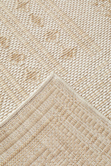 Aztec Cream Natural Indoor Outdoor Rug