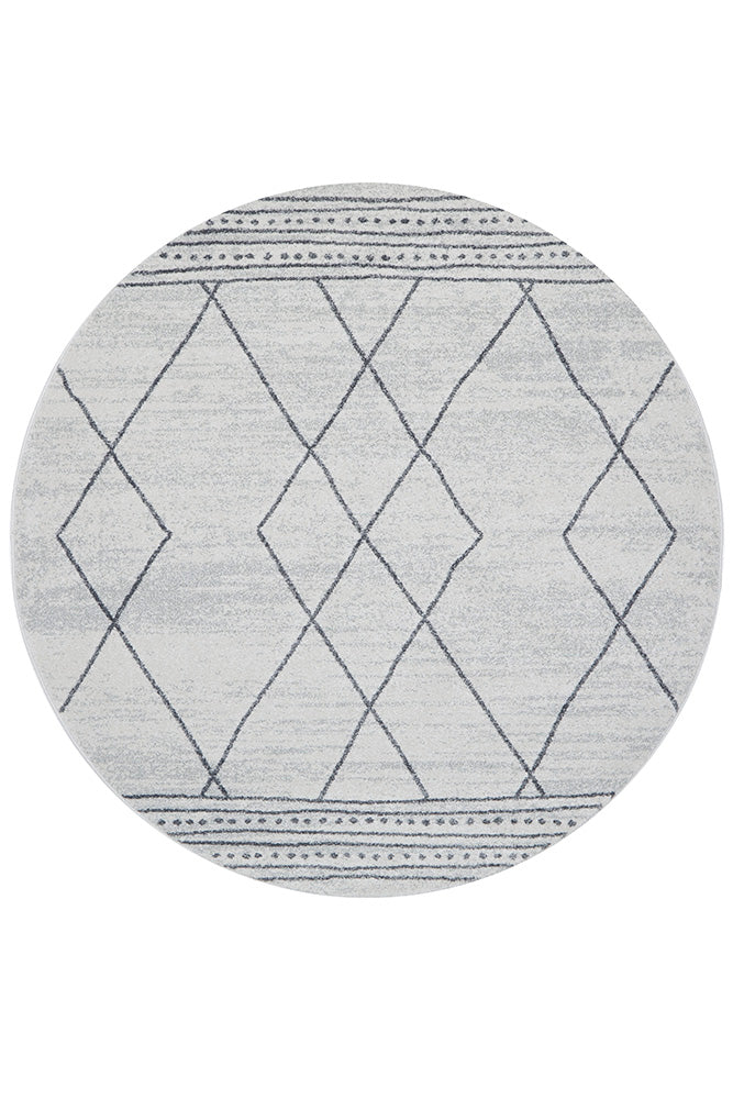 Vines Ina Transitional Round Rug