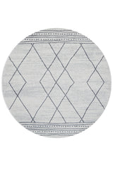 Vines Ina Transitional Round Rug