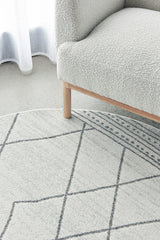 Vines Ina Transitional Round Rug