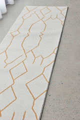 Vines Ava Gold Modern Rug