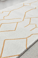 Vines Ava Gold Modern Rug