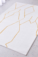 Vines Ava Gold Modern Rug