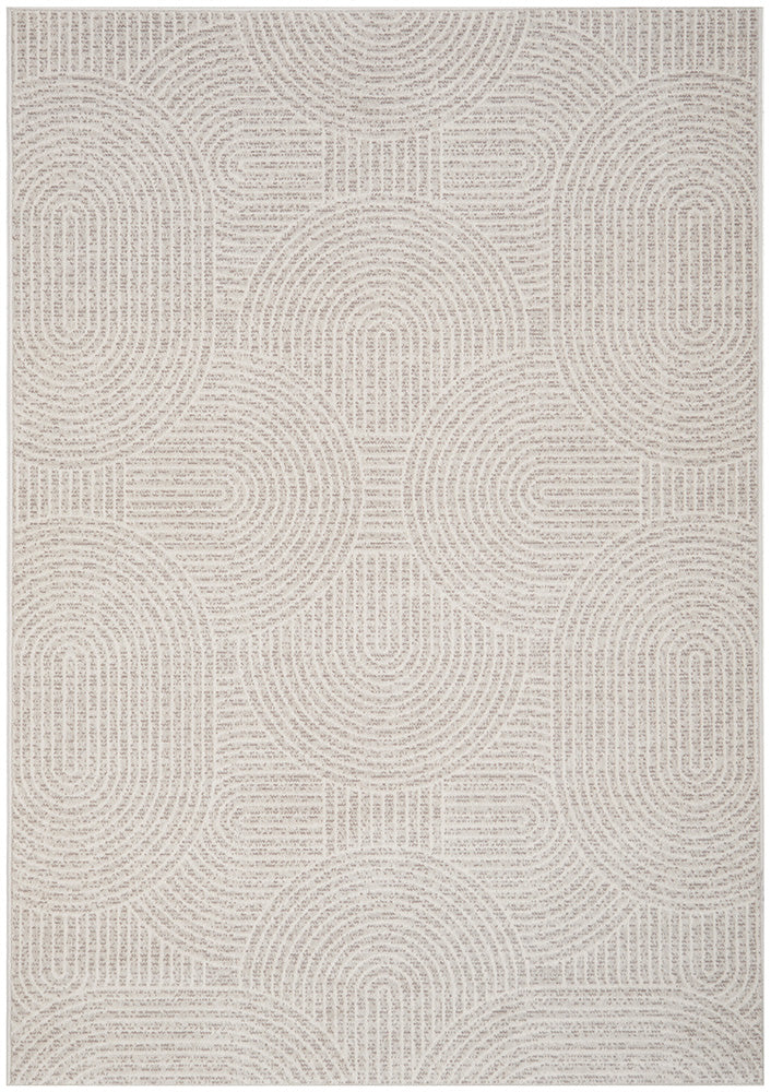 Balti Wool Art Deco Arch Rug