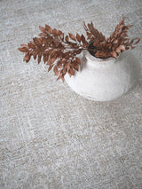 Cyperus Stone Transitional Fringe Rug