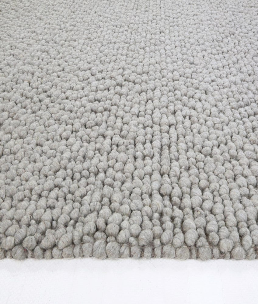 Aspen Pebble Ash Wool Rug