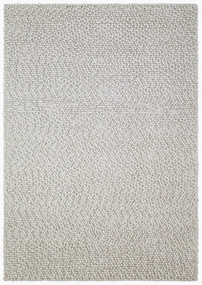 Aspen Pebble Greige Wool Rug