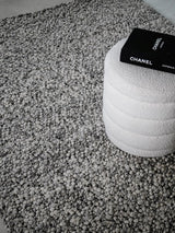 Aspen Pebble Black and White Wool Rug