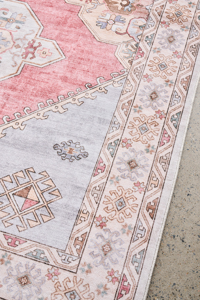 Vivify Ava Rose Washable Rug