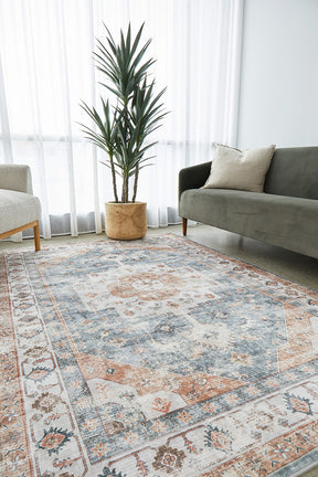 Vivify Grace Putty Washable Rug - Lost Design Society