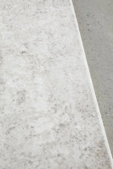 Grey Marble Washable Rug