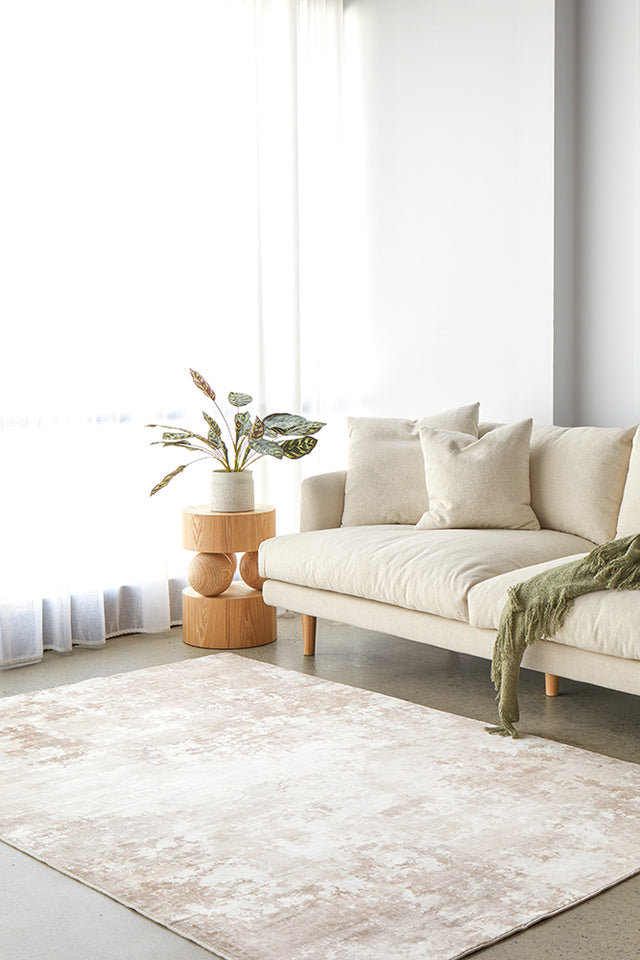 Acacia Natural Washable Rug - Lost Design Society