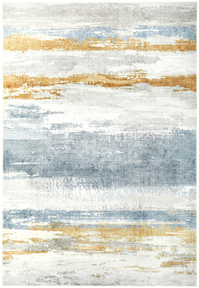 Kobe Blue Multi Washable Rug - Lost Design Society