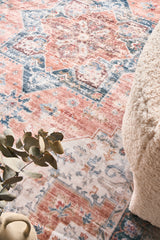 Vivify Nora Rust Washable Rug