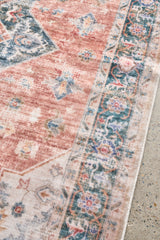 Vivify Nora Rust Washable Rug