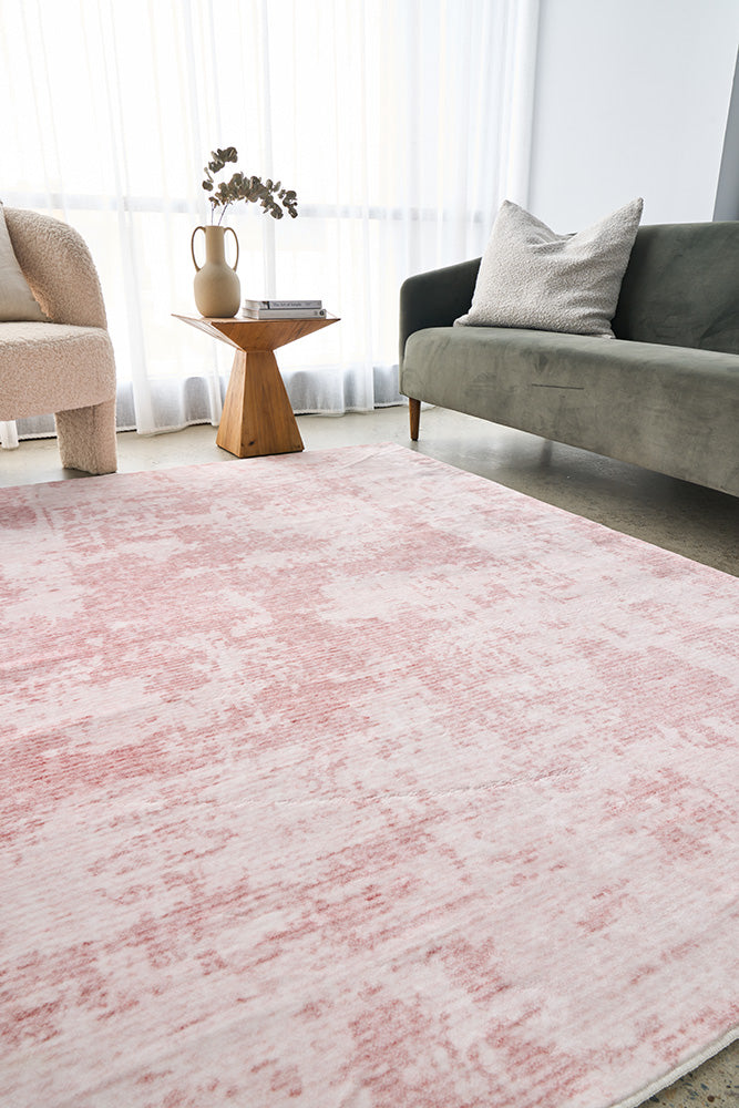 Vivify Zoe Blush Washable Rug