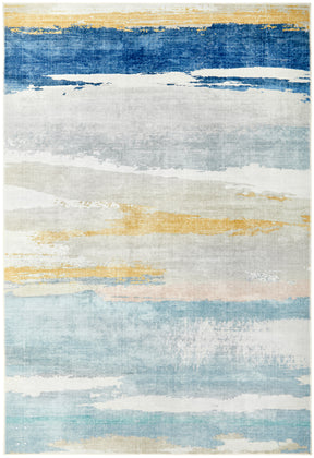 Oceana Blue Multi Washable Rug - Lost Design Society
