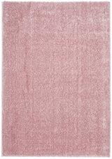 Lush Blush Pink Shag Rug