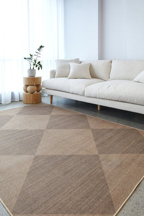 Stone Grid Washable Rug - Lost Design Society