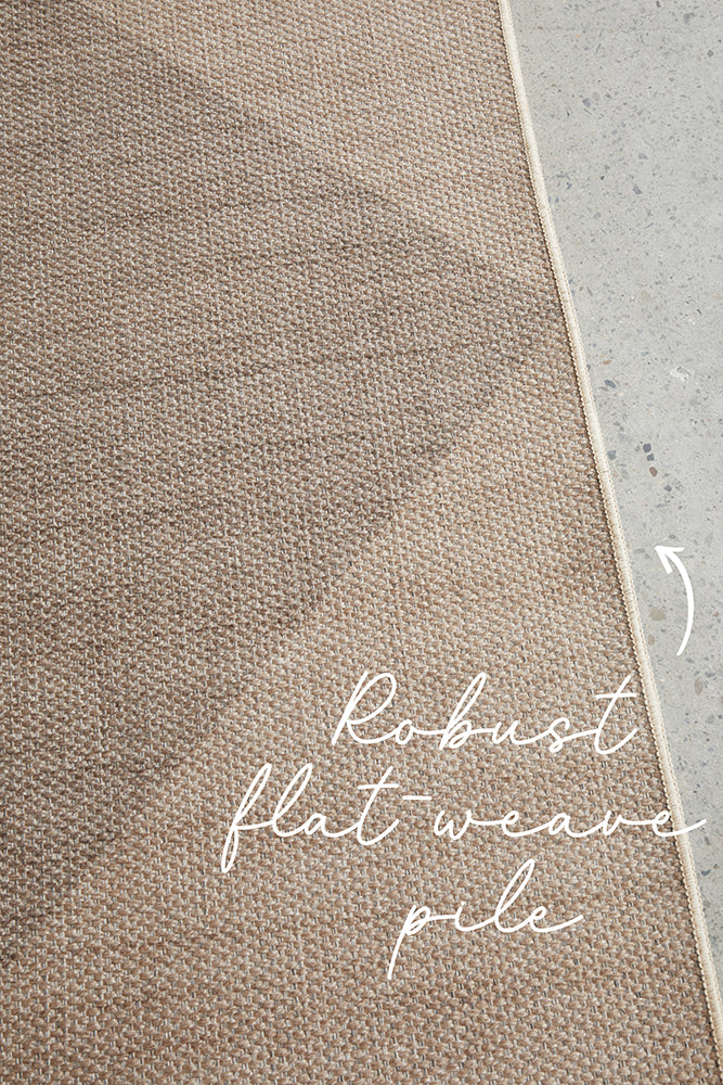 Stone Grid Washable Rug