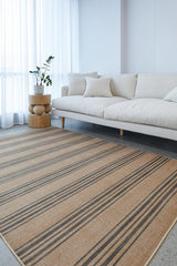 Savanna Striped Washable Rug
